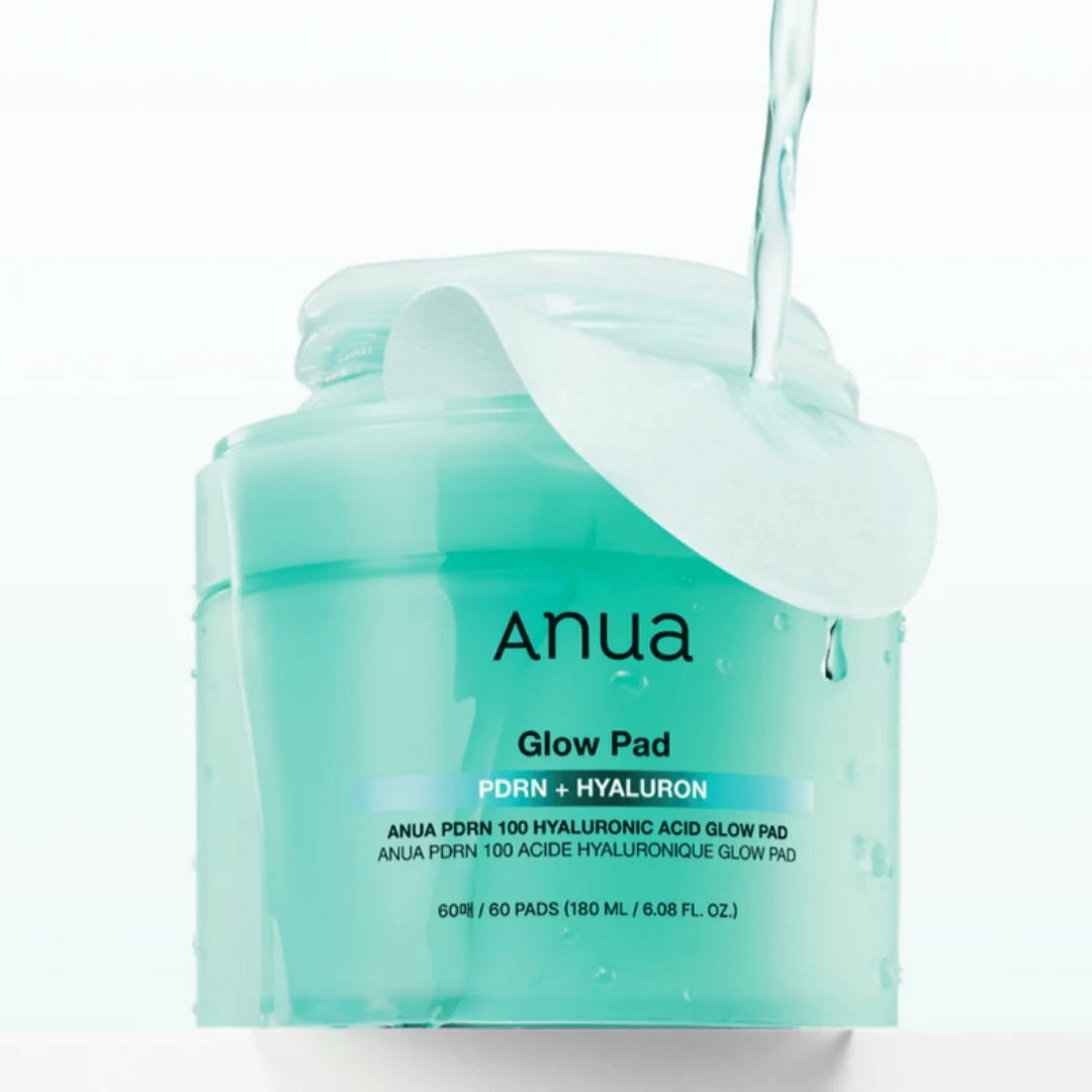 Anua - PDRN 100 Hyaluronic Acid Glow Pad (60 pads) - AU Beauty Bazaar