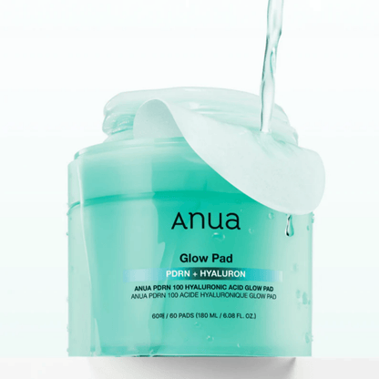 Anua - PDRN 100 Hyaluronic Acid Glow Pad (60 pads) - AU Beauty Bazaar