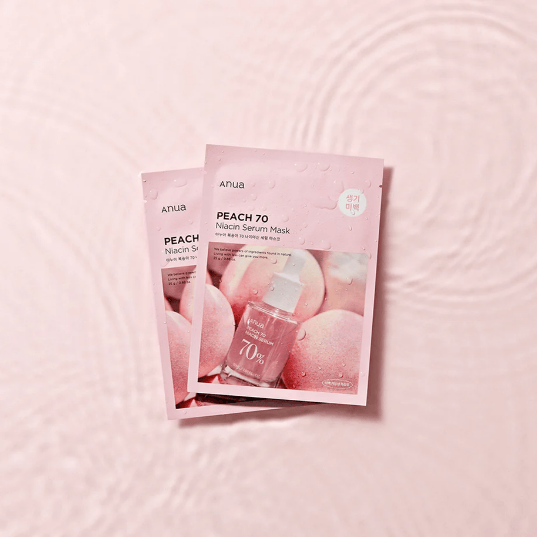 Anua - Peach 70 Niacin Serum Mask - 25ML (1 PIECE) - AU Beauty Bazaar