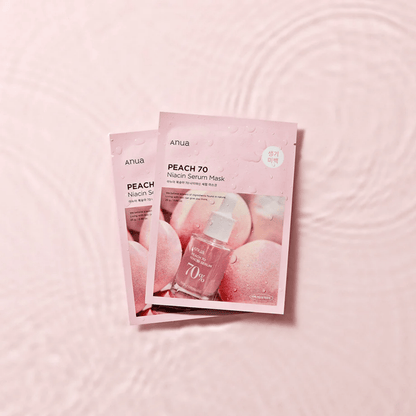 Anua - Peach 70 Niacin Serum Mask - 25ML (1 PIECE) - AU Beauty Bazaar
