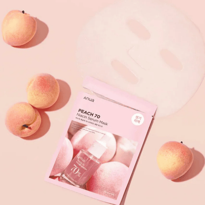 Anua - Peach 70 Niacin Serum Mask - 25ML (1 PIECE) - AU Beauty Bazaar