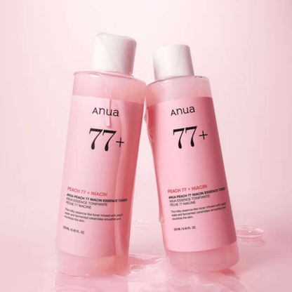 Anua - Peach 77 Niacin Essence Toner - 250ML - AU Beauty Bazaar