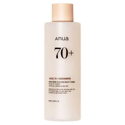 Anua - Rice 70 Glow Milky Toner - 250ML - AU Beauty Bazaar