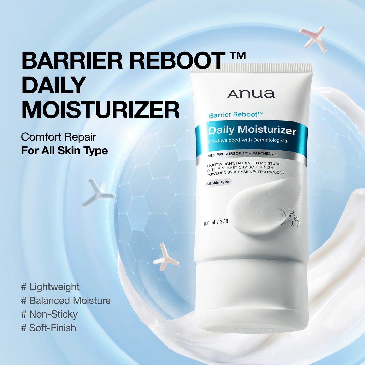 ANUA BARRIER REBOOT DAILY MOISTURIZER 100ml