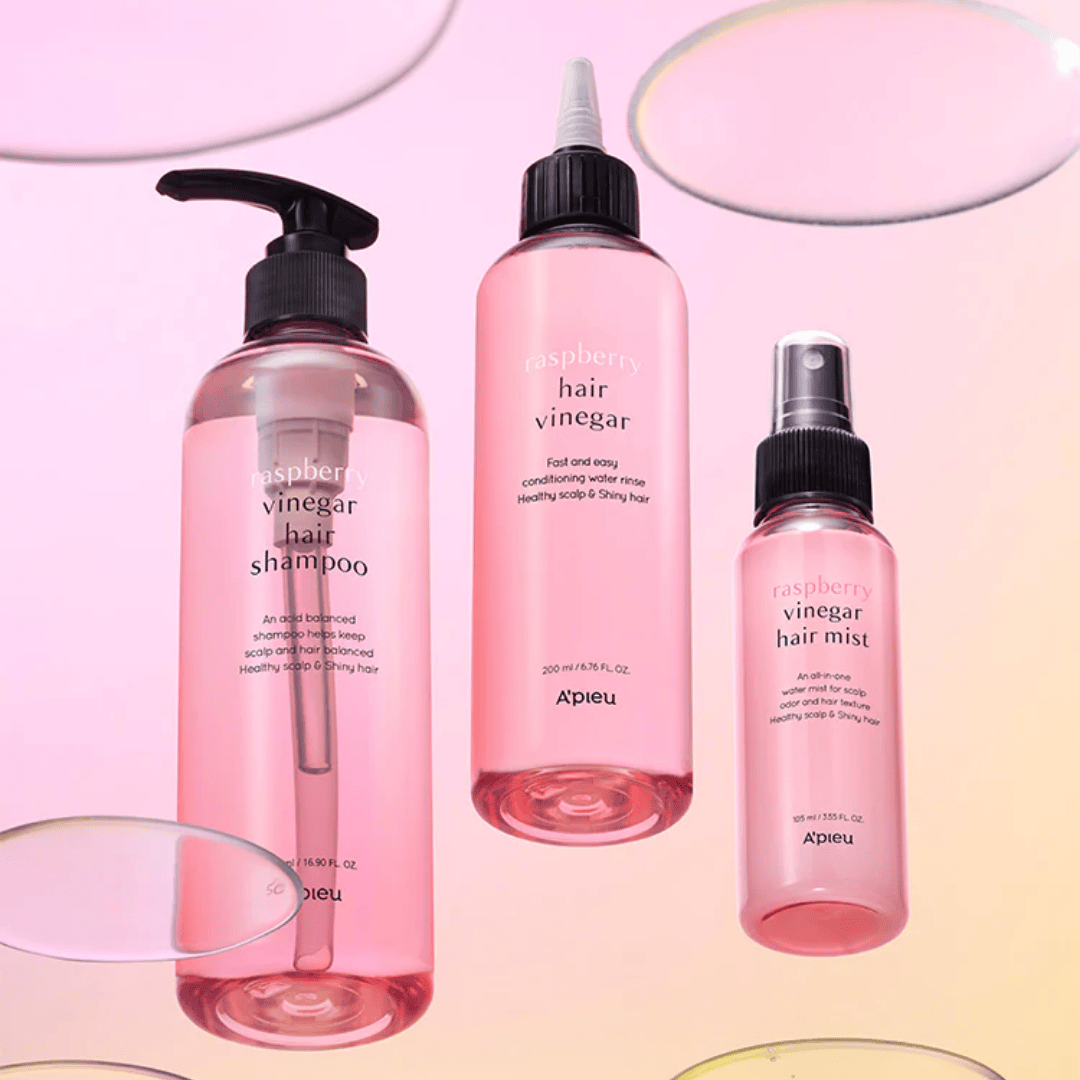 A'PIEU - Raspberry Hair Vinegar 200ML - AU Beauty Bazaar