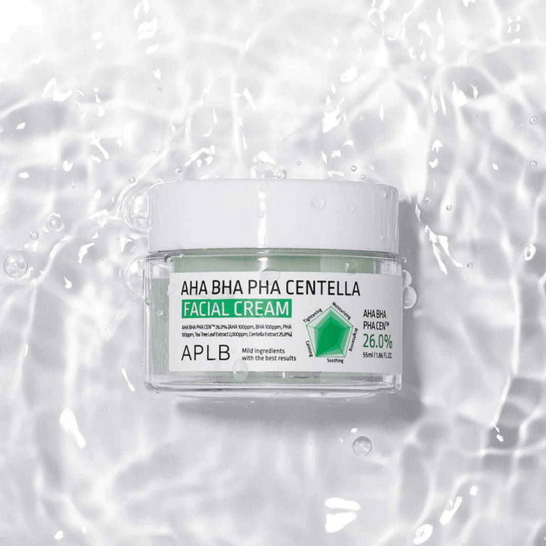 APLB AHA BHA PHA CENTELLA FACIAL CREAM - 55ML - AU Beauty Bazaar