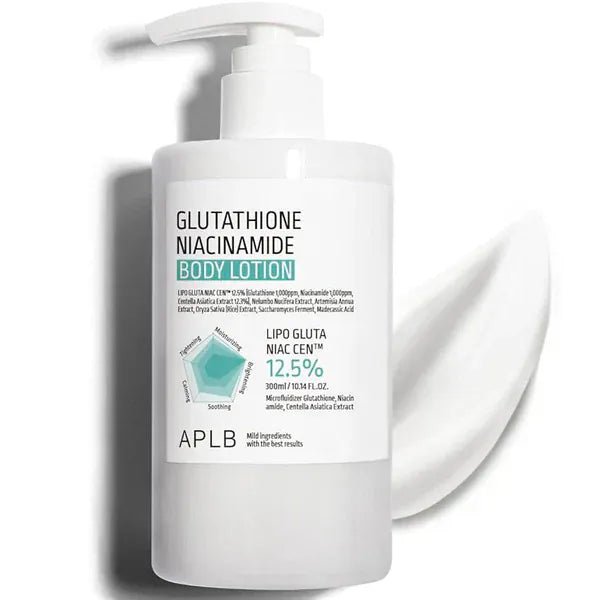 APLB GLUTATHIONE NIACINAMIDE BODY LOTION 300ML - AU Beauty Bazaar