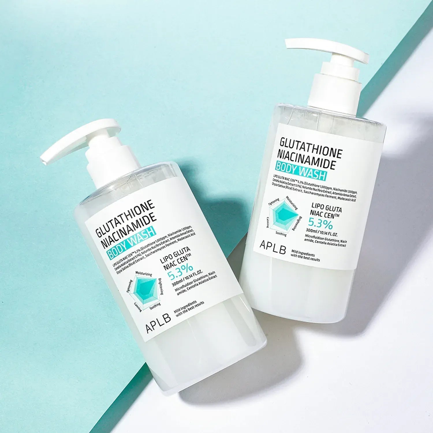 APLB GLUTATHIONE NIACINAMIDE BODY WASH 300ML - AU Beauty Bazaar