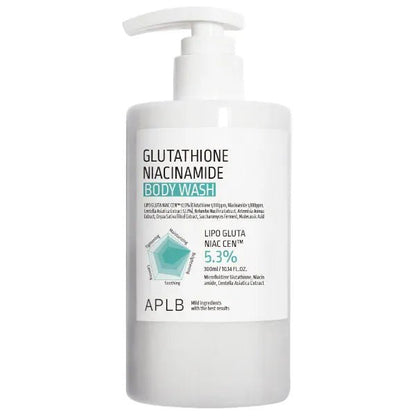 APLB GLUTATHIONE NIACINAMIDE BODY WASH 300ML - AU Beauty Bazaar