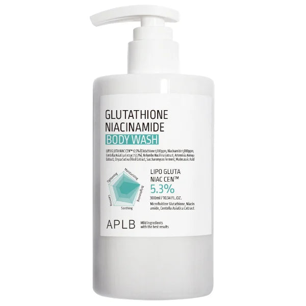 APLB GLUTATHIONE NIACINAMIDE BODY WASH 300ML