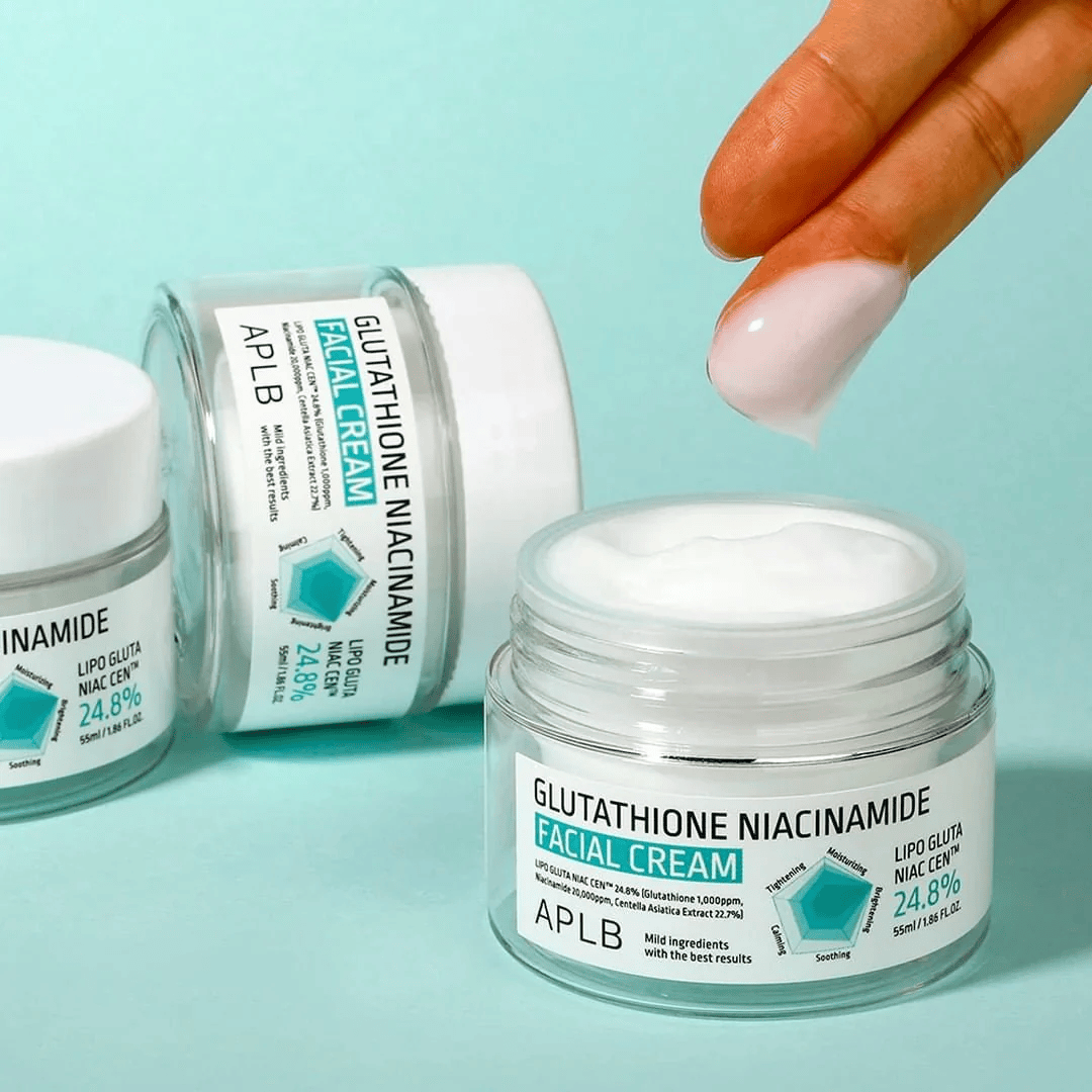 Buy APLB - Glutathione Niacinamide Facial Cream - 55ML | AU Beauty Bazaar Buy APLB - Glutathione Niacinamide Facial Cream - 55ML | AU Beauty Bazaar
