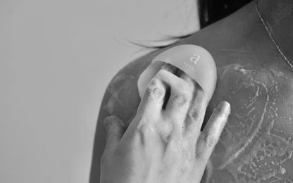 apom. x AU Beauty Bazaar - “Snow Egg” Facial Cleansing Brush - AU Beauty Bazaar