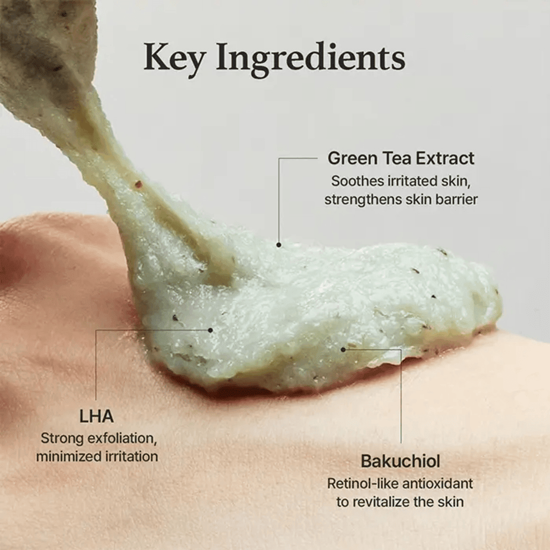 Arencia - Green Tea + LHA Deep Pore Rice Cake Cleanser 150G - AU Beauty Bazaar
