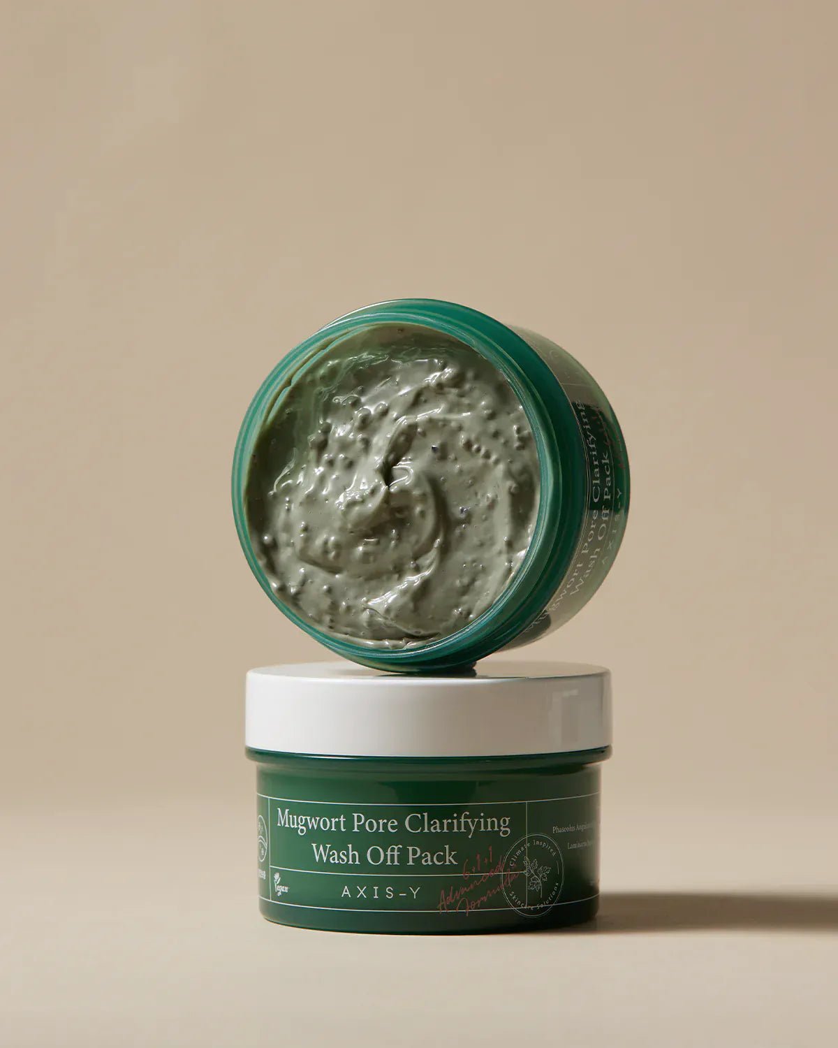 AXIS - Y - Mugwort Pore Clarifying Wash Off Pack [100ml] - AU Beauty Bazaar