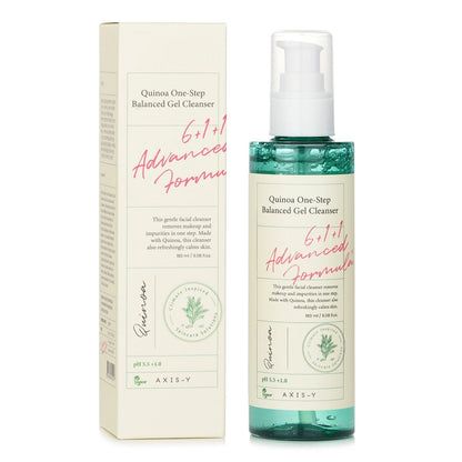 AXIS - Y Quinoa One - Step Balanced Gel Cleanser 180ml - AU Beauty Bazaar