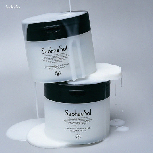 SeohaeSol Glow Repair Bakuchiol Toner pad 60ea