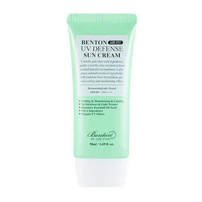 Benton Air Fit UV defense Sun Cream SPF50+/PA++++ 50ml - AU Beauty Bazaar