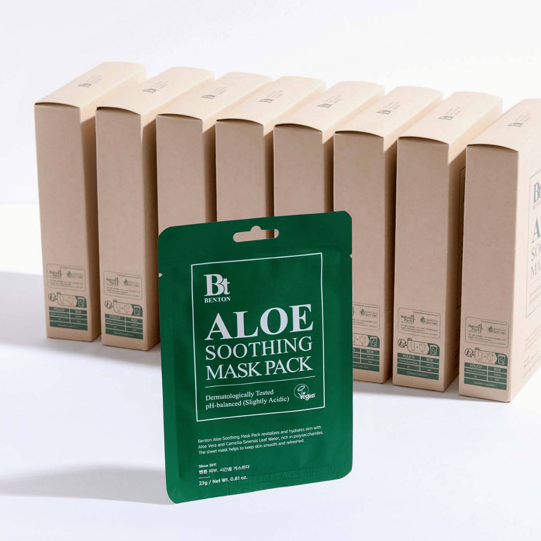 Benton - Aloe Soothing Mask (10 pieces) - AU Beauty Bazaar