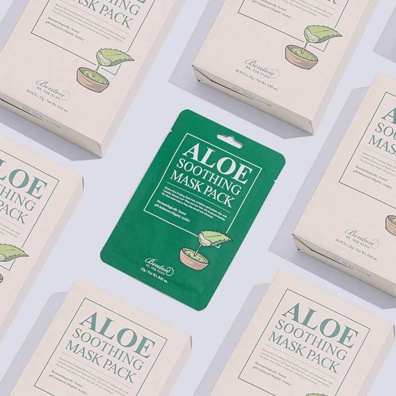 Benton - Aloe Soothing Mask (10 pieces)