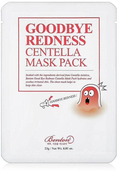 Benton Goodbye Redness Centella Mask Pack 23g - AU Beauty Bazaar