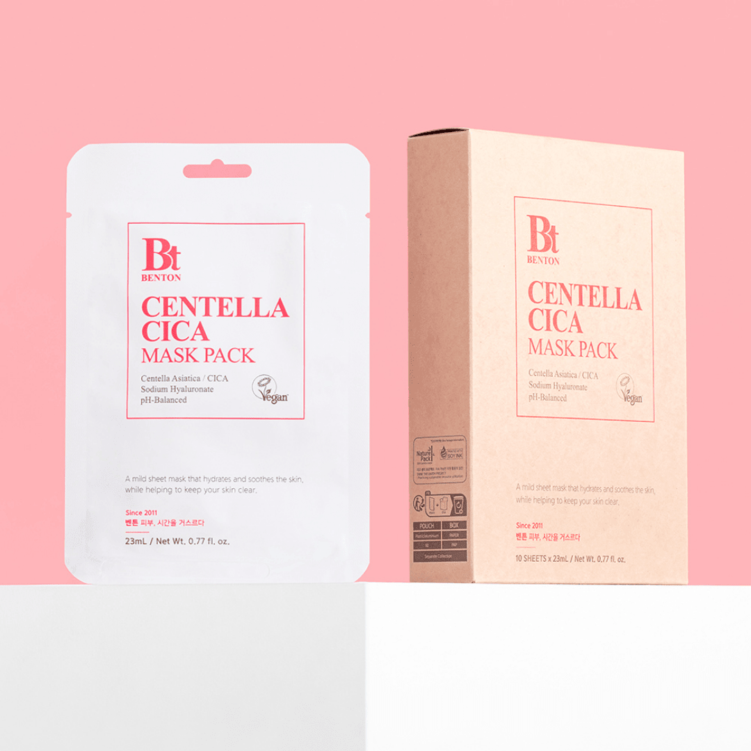 Benton Goodbye Redness Centella Mask Pack 23g - AU Beauty Bazaar