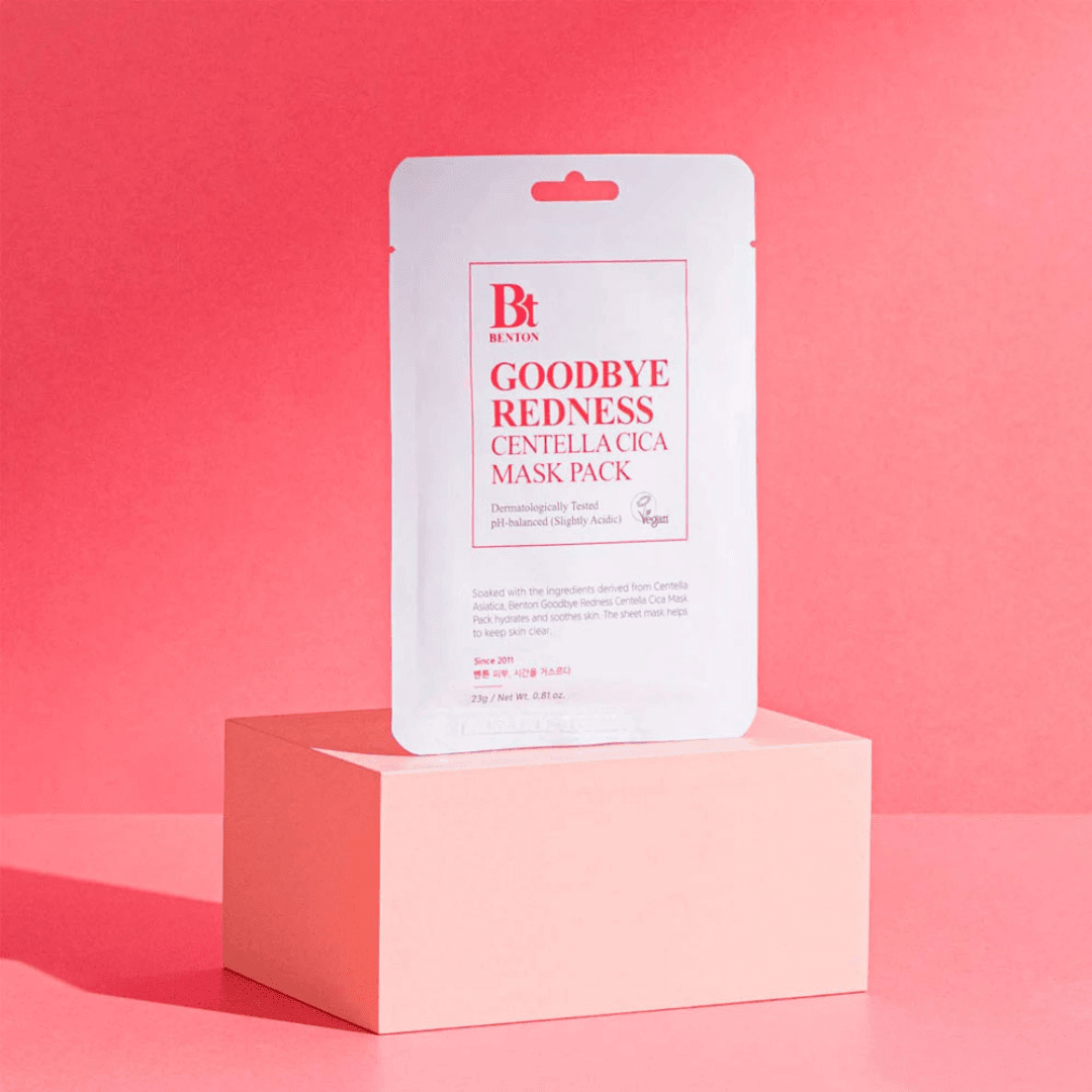 Benton Goodbye Redness Centella Mask Pack 23g - AU Beauty Bazaar