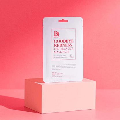 Benton Goodbye Redness Centella Mask Pack 23g - AU Beauty Bazaar
