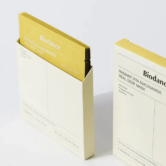 Biodance Radiant Vita Niacinamide Real Deep Mask (4 PIECES) - AU Beauty Bazaar