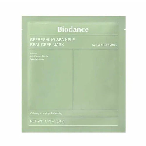 Biodance Refreshing Sea Kelp Real Deep Mask (1 PIECE)
