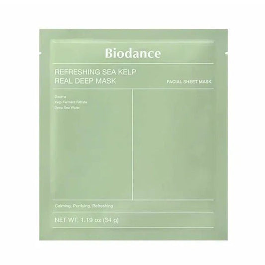 Biodance Refreshing Sea Kelp Real Deep Mask (4 PIECES) - AU Beauty Bazaar