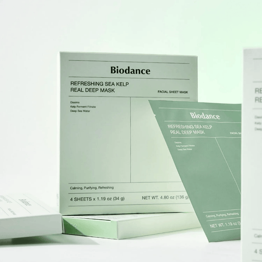 Biodance Refreshing Sea Kelp Real Deep Mask (4 PIECES) - AU Beauty Bazaar