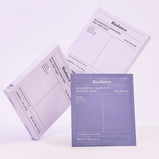 Biodance Rejuvenating Caviar PDRN Real Deep Mask (4 pcs) - AU Beauty Bazaar