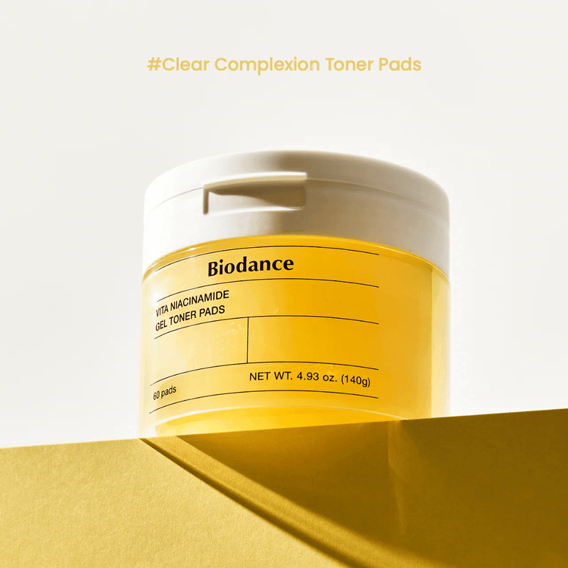 Biodance Vita Niacinamide Gel Toner Pads 60 ea