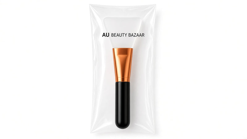 AU Beauty Bazaar Silicone Face Mask Brush Black (1 brush)