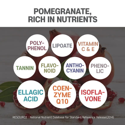 BOTO Pomegranate Small Molecule Collagen Vita C Gummy