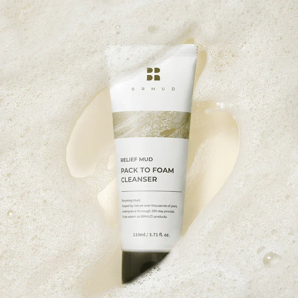 BRMUD Relief Mud Pack To Foam Cleanser 110ml - AU Beauty Bazaar