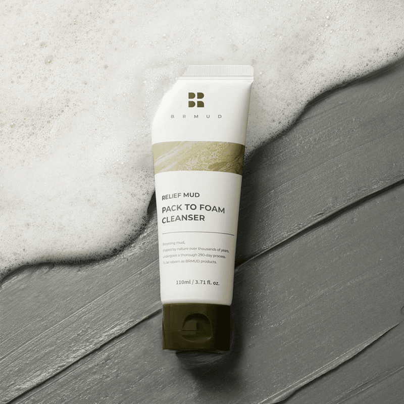 BRMUD Relief Mud Pack To Foam Cleanser 110ml