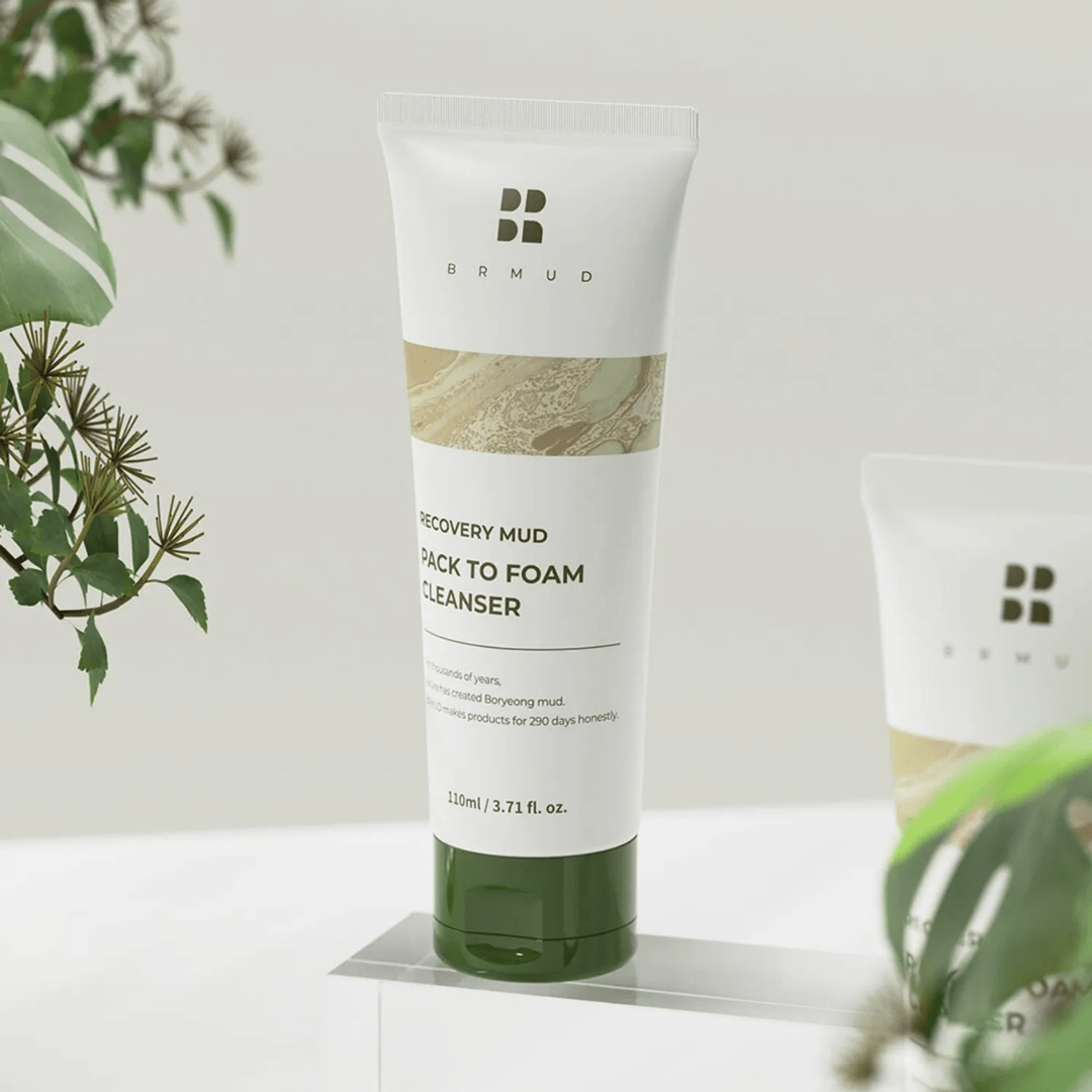 BRMUD Relief Mud Pack To Foam Cleanser 110ml - AU Beauty Bazaar