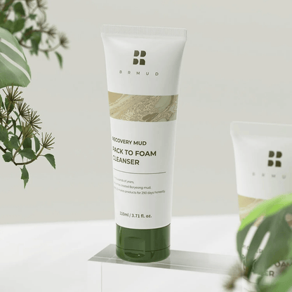 BRMUD Relief Mud Pack To Foam Cleanser 110ml - AU Beauty Bazaar