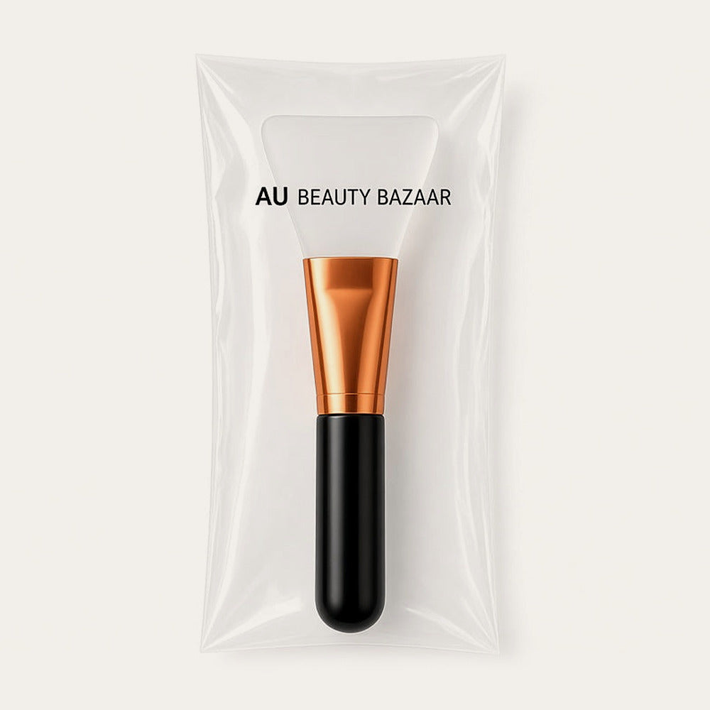 AU Beauty Bazaar Silicone Face Mask Brush Black (1 brush)