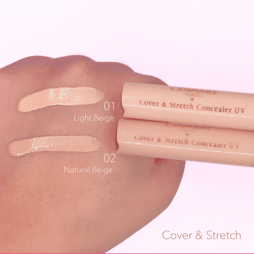 Canmake Cover & Stretch Concealer UV 01 Light Beige - AU Beauty Bazaar
