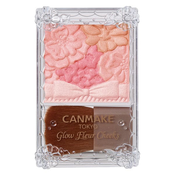 Canmake Glow Fleur Cheeks 01 Peach Fleur