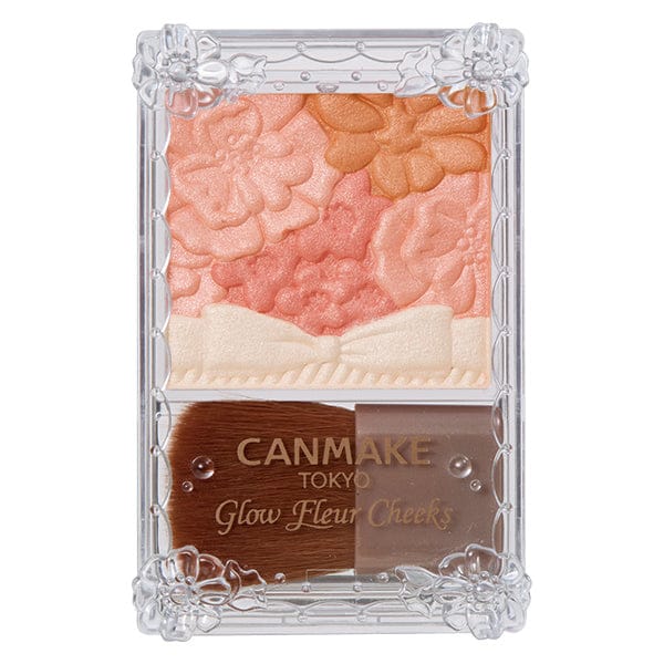 Canmake Glow Fleur Cheeks 03 Fairy Orange Fleur - AU Beauty Bazaar