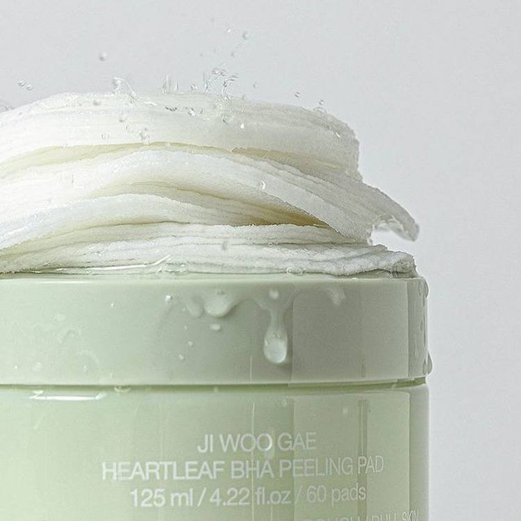Celimax Ji Woo Gae Heartleaf BHA Peeling Pad (60 Pcs) - AU Beauty Bazaar