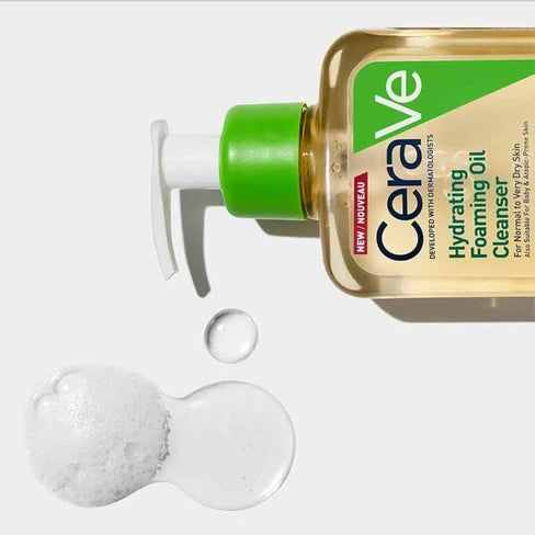CeraVe Hydrating Foaming Oil Cleanser 473mL