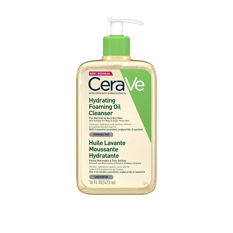 CeraVe Hydrating Foaming Oil Cleanser 473mL