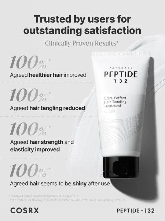 COSRX PEPTIDE - 132 Ultra Perfect Hair Bonding Treatment 120ml - AU Beauty Bazaar