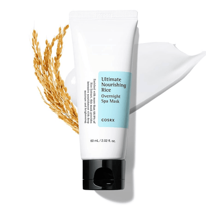 COSRX - Ultimate Nourishing Rice Overnight Spa Mask - 60ML - AU Beauty Bazaar
