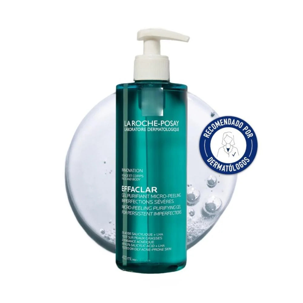 La Roche-Posay Effaclar Micro-Peeling Purifying Gel Cleanser 400mL