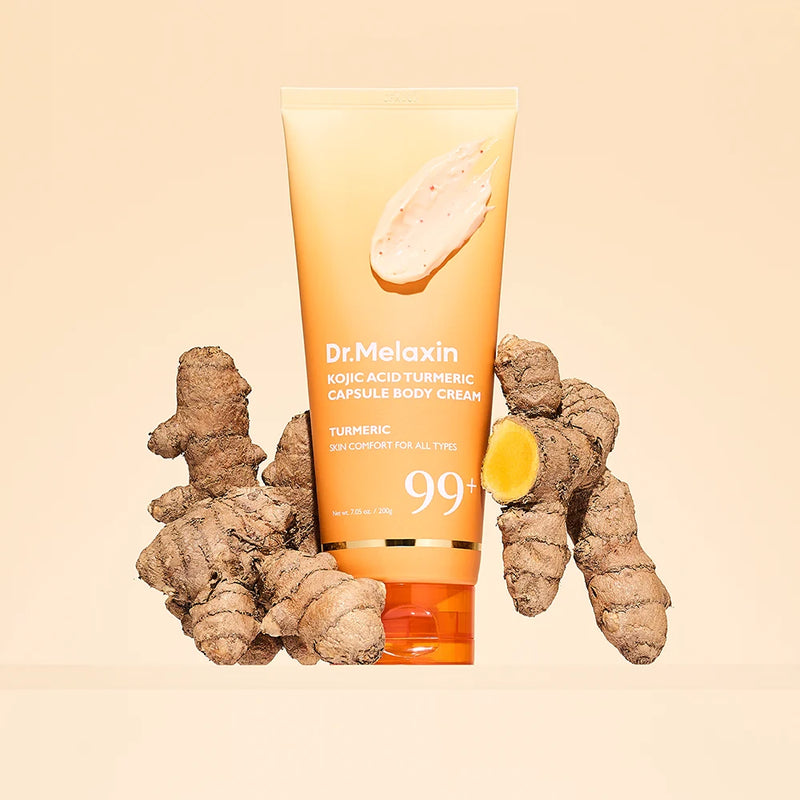 Dr.Melaxin Kojic Acid Turmeric Capsule Body Cream 200g
